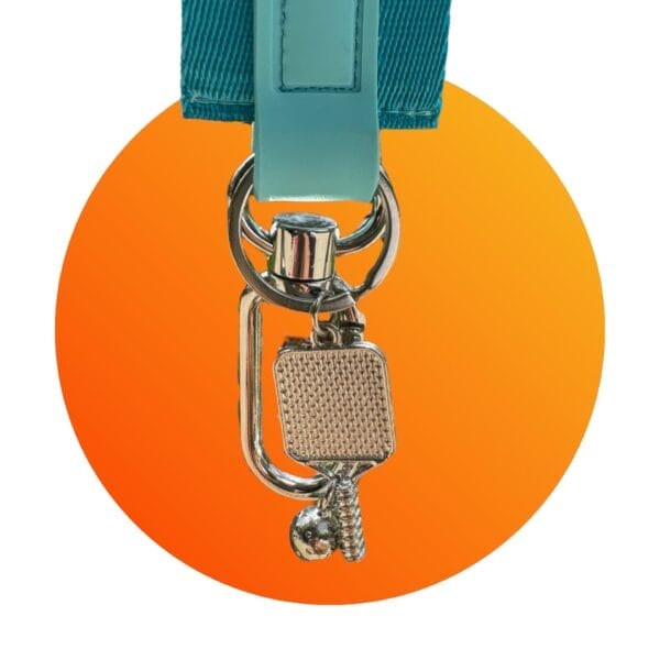 Never Lose Oversized Keychain with Pickleball Charms - Image 6