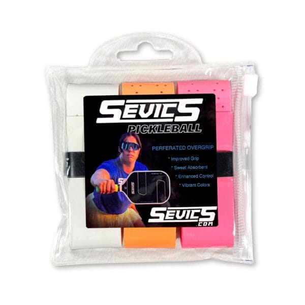 Overgrip White/orange/pink